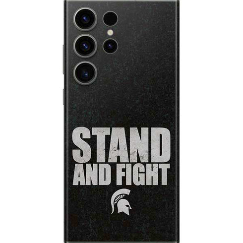 Michigan State University Stand and Fight Galaxy Skins